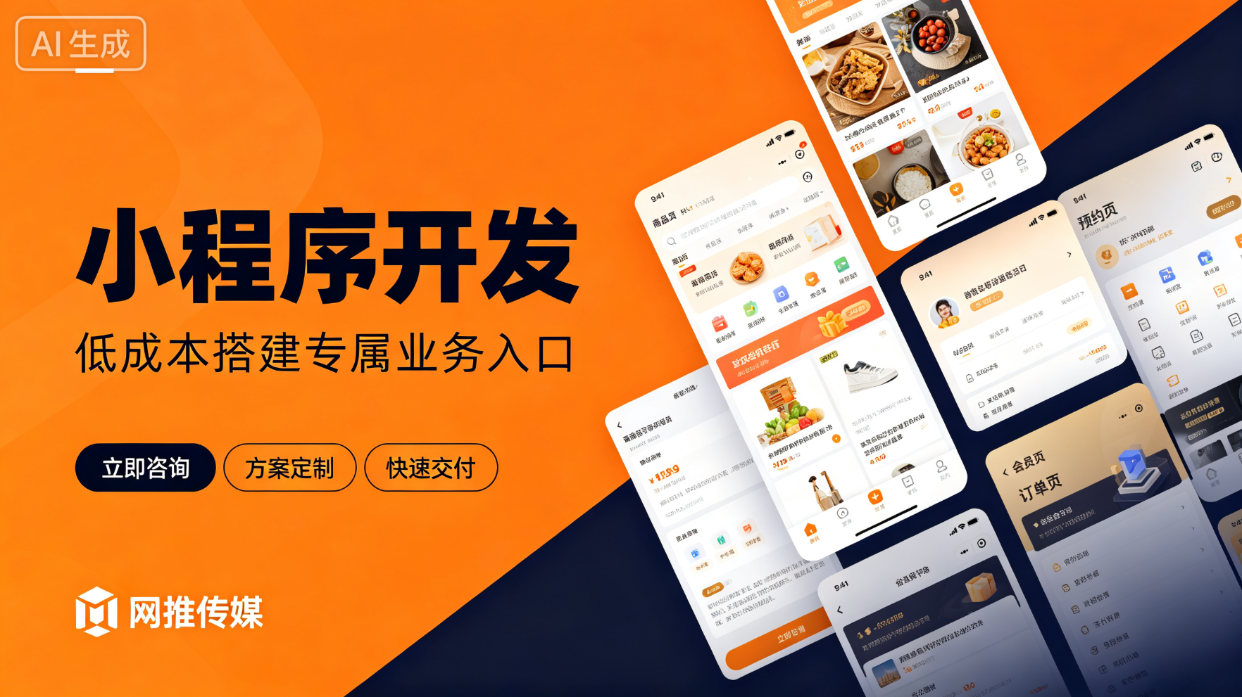 小程序开发界面与功能演示